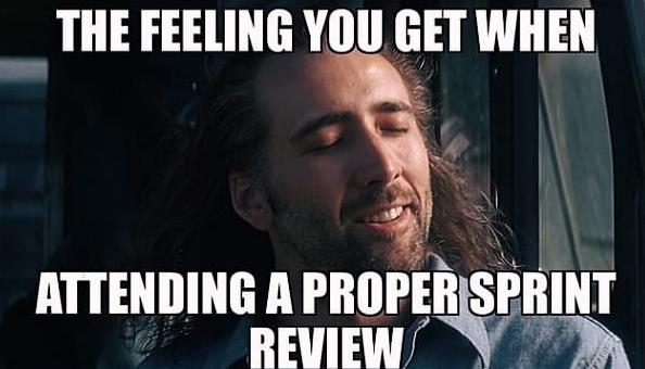 The feeling you get when...